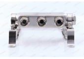 Коллекторный блок из нержавеющей стали без запорных клапанов  1