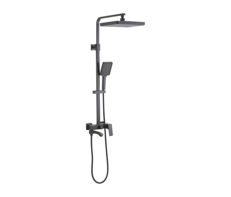 Душевая система F2476-9 оружейная сталь Frap