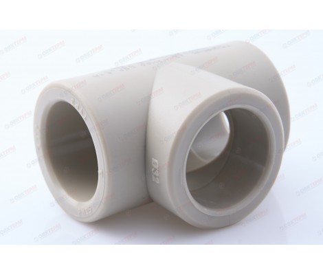 Тройник 32 серый RTP