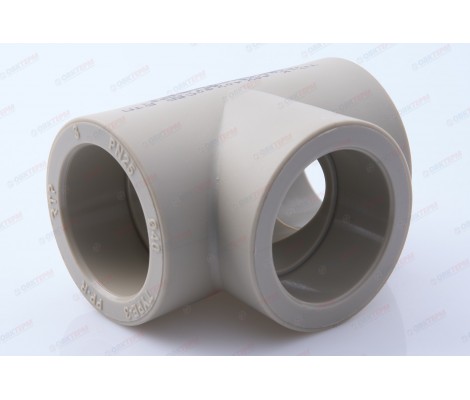 Тройник 40 серый RTP