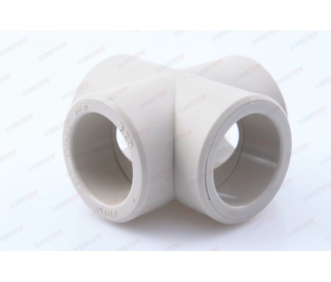 Крестовина 32 серая PP-R Россия Valfex