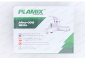 Смеситель для ванны Afina-009 короткий, без шланга и лейки белый Plamix