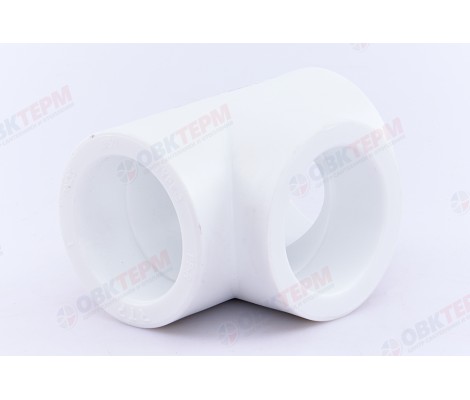 Тройник 50 белый RTP