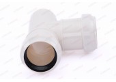 Тройник канализационный 40/40/87° ПП Sinikon Comfort 