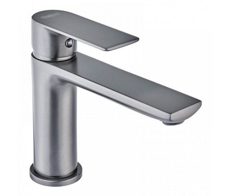 Смеситель д/умывальника MIXXUS PREMIUM ALEX 001 LONG GRAPHITE (ф35мм) (10шт/ящ)