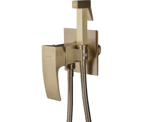 Гигиенический душ G7207-4 встраиваемый бронза Gappo