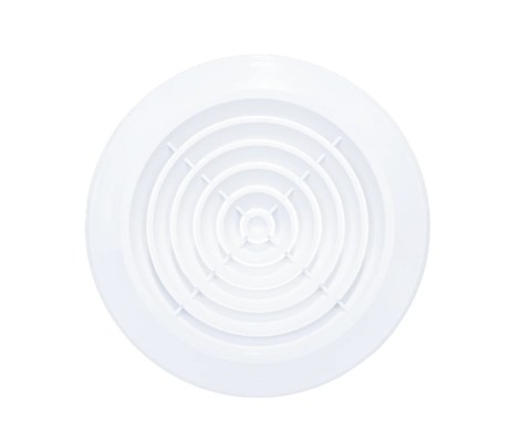 Решетка вентиляционная круглая ПКС 145/100 с фланцем D100 Эвент