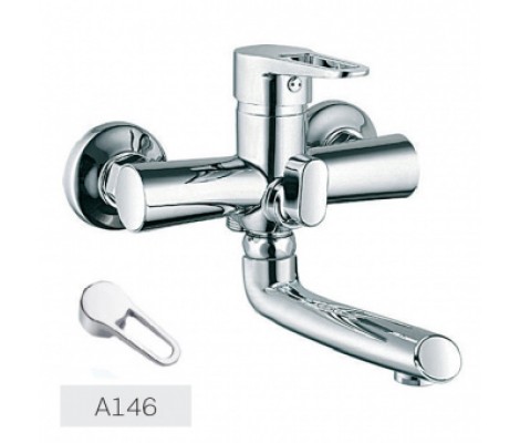 Смеситель д/ванны корот. AKSA FIR-03-06  &Oslash;40  (10 шт/ящ)