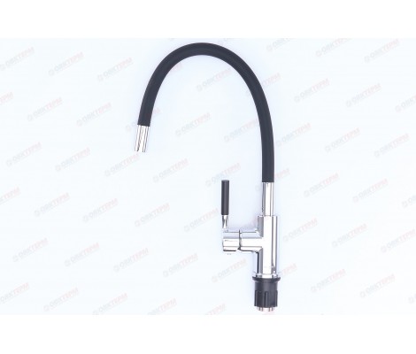 Смеситель для кухни RIO 011 Reflector черный Mixxus Premium