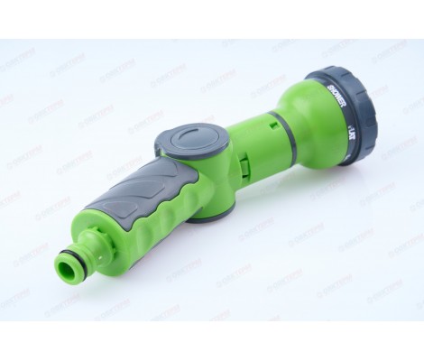 Пистолет-распылитель для полива, 7 режимов металл+ABS+TPR, блистер PRO PL-856 Plamix