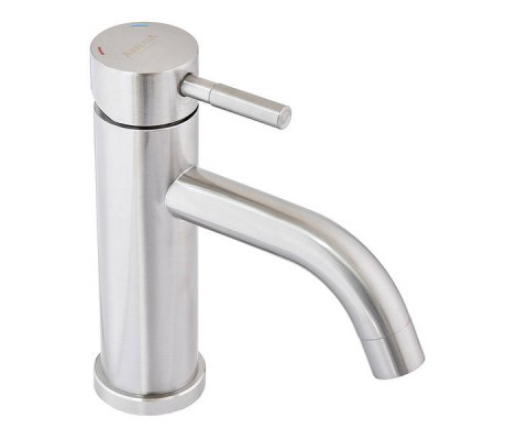 Смеситель для умывальника нерж/сталь ARMATA SUS-001-B (16 шт/ящ)