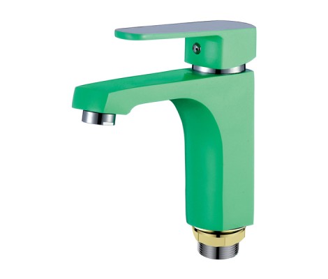 Смеситель для умывальника Missouri 001 зеленый на гайке &Oslash;35 Mixxus