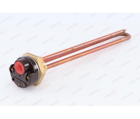 Тэн с термостатом,прокладкой новая группа RDT 2,0 кВт 70гр. Ита