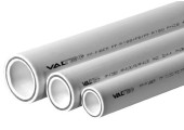Труба 25 PN25 со стекловолокном белая VTp.700.FB25.25 Valtec