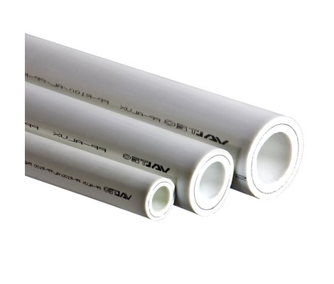 Труба 20 с металлом белая VTp.700.AL25.20 Valtec