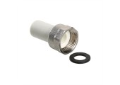 Горло 25* 1 В штуцер полипропиленовый с накидной гайкой VTp.722.0.02506 Valtec 