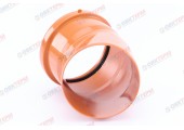 Отвод 110 30° рыжий RTP