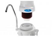 Фильтр - настольный 1 УЖ евро непрозрачный, с краном, для жесткой воды Гейзер 