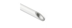 Труба 40x6.7 PN20 с металлом белая Pro Aqua