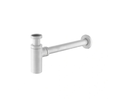 Сифон для раковины белый F82-6 Frap