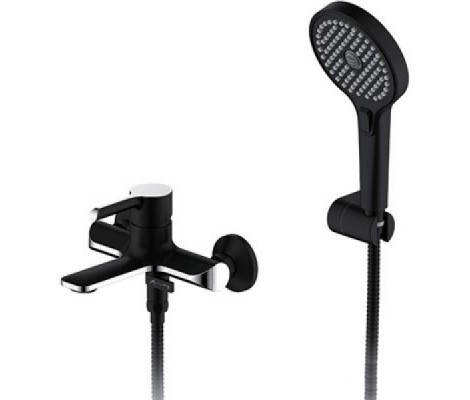 Смеситель для ванны G3203-6 черный Gappo Смеситель для ванны G3203-6 черный Gappo