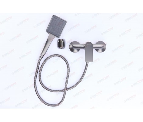 Смеситель д/душ.кабины MIXXUS PREMIUM ALEX 003 GRAPHITE (10 шт/ящ)