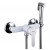 Смеситель для душа F2041-8 хром белый &Oslash;40, с гигиенической лейкой Frap