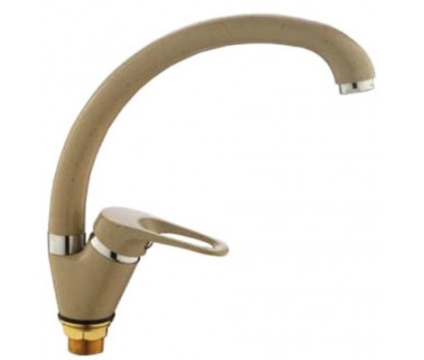 Смеситель для кухни F4113-9 песочный Ø40, высокий Frap Смеситель для кухни F4113-9 песочный Ø40, высокий Frap