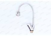 Смеситель для кухни F43701-В хром гибкий высокий гусак Frap