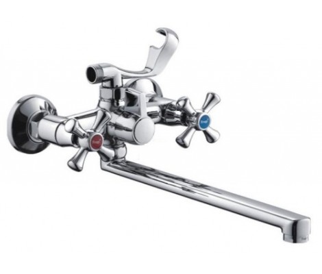 Смеситель для ванны F22732-В хром длинный Frap