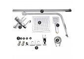 Душевая система F2420 с изливом, хром Frap