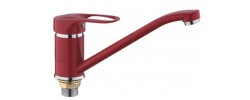 Смеситель для кухни F4928-13 красный &Oslash;40, длинный Frap