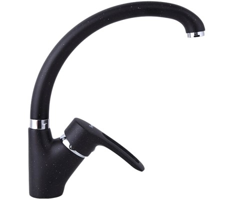 Смеситель для кухни F4166-7 черный Frap