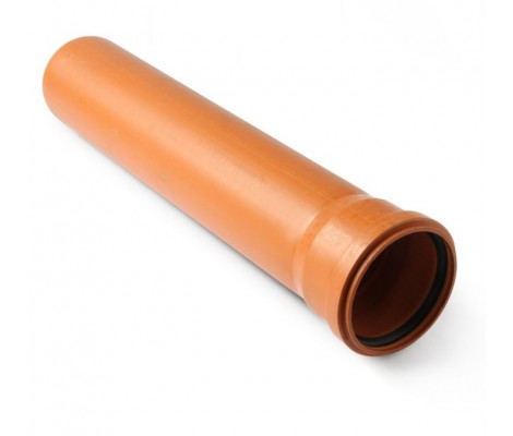 Труба канализационная 160* 4м 4,9 мм рыжая RTP Труба канализационная 160* 4м 4,9 мм рыжая RTP