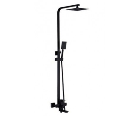 Душ/система нерж/сталь ZERIX KUB-009-J BLACK Душ/система нерж/сталь ZERIX KUB-009-J BLACK