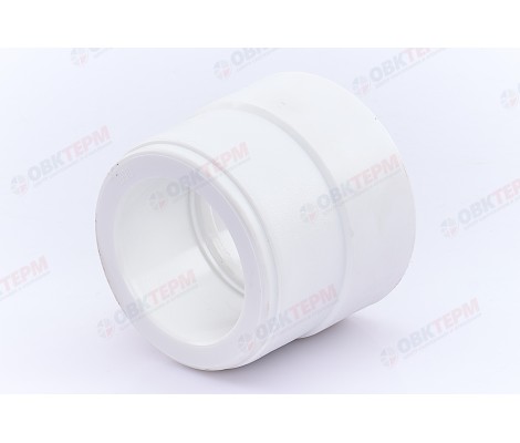 Муфта переходная 90*75 вн белая RTP