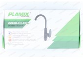 Смеситель д/кухни PLAMIX CEZAR-011-B SET Matte black, (гайка, &Oslash;35)