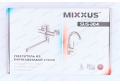 Смеситель для умывальника SUS 001B из нержавеющей стали SUS304 Ø40 черный Mixxus Смеситель для умывальника SUS 001B из нержавеющей стали SUS304 Ø40 черный Mixxus