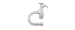 Сифон бутылочный для умывальника 1 1/2