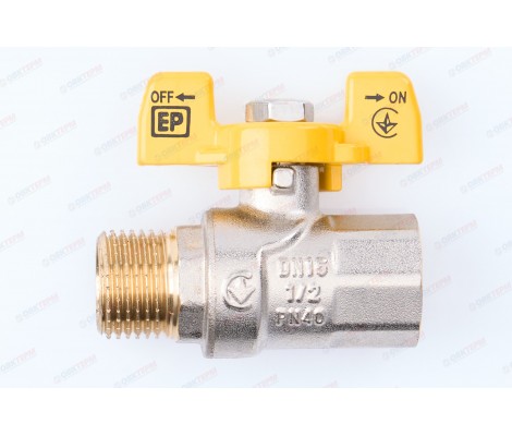 Кран шаровый ГАЗ EUROPRODUCT 1/2 Кран шаровый ГАЗ EUROPRODUCT 1/2