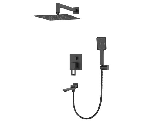 Душевая система KB-66009-05 встраиваемая черный Koer