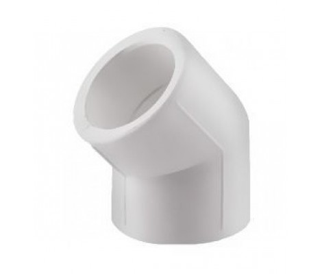 Угол 45° 25 белый RTP