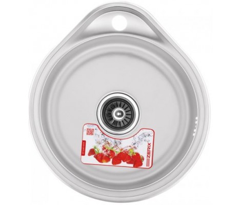 Мойка врезная Z4843-08-180E Satin Zerix 
