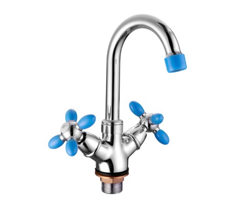 Смеситель для умывальника LR81010B голубой Zerix