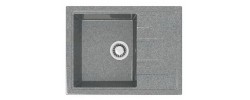 Мойка керамогранитная S-17 прямоугольная темно-серая глянец Simgran