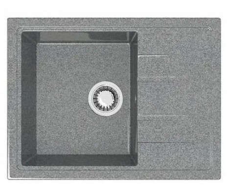 Мойка керамогранитная S-17 прямоугольная темно-серая глянец Simgran Мойка керамогранитная S-17 прямоугольная темно-серая глянец Simgran