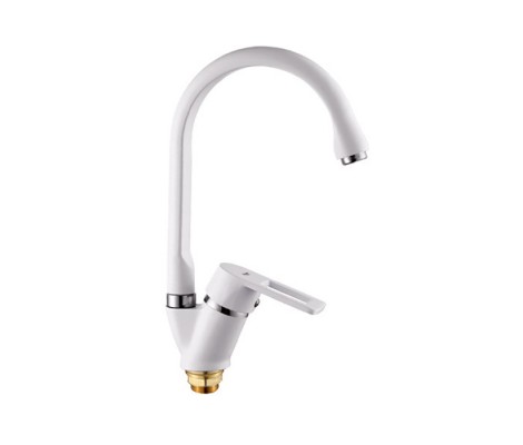 Смеситель для кухни Z5130-7 белый Zerix
