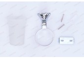 Держатель со стаканом LR1507 настенный стекло Zerix