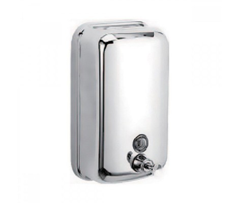 Дозатор жидкого мыла LR402 настенный металл, хром 800мл Zerix