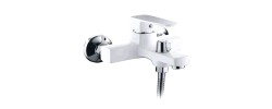 Смеситель для ванны Missouri 009 короткий, белый Euro Mixxus